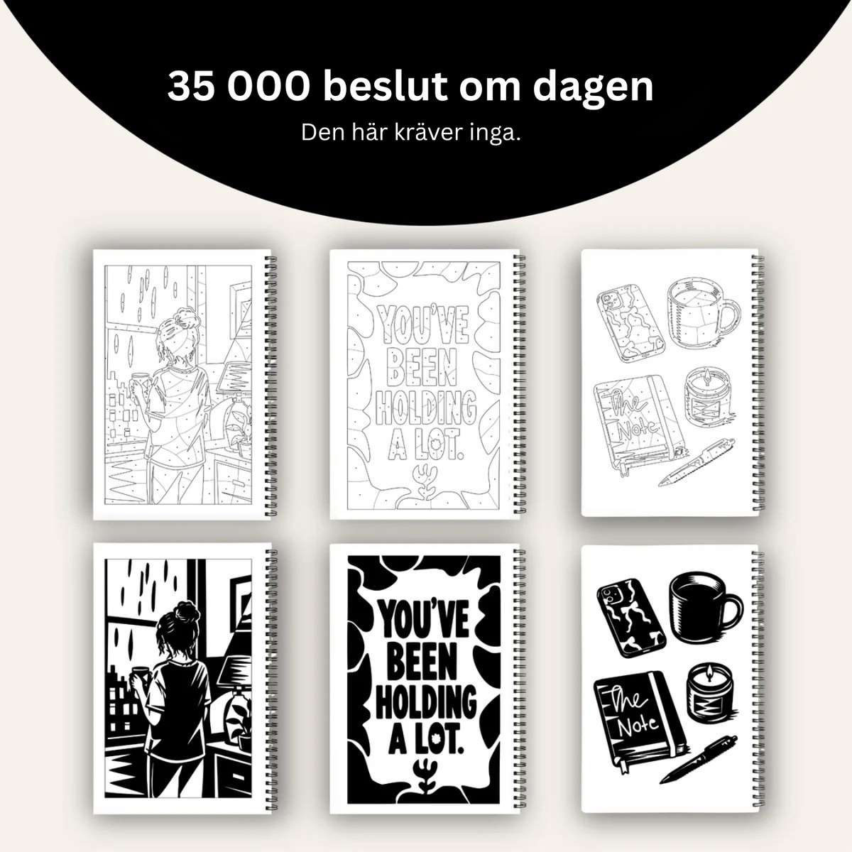 Målarbok i en färg – Resetutgåvan®