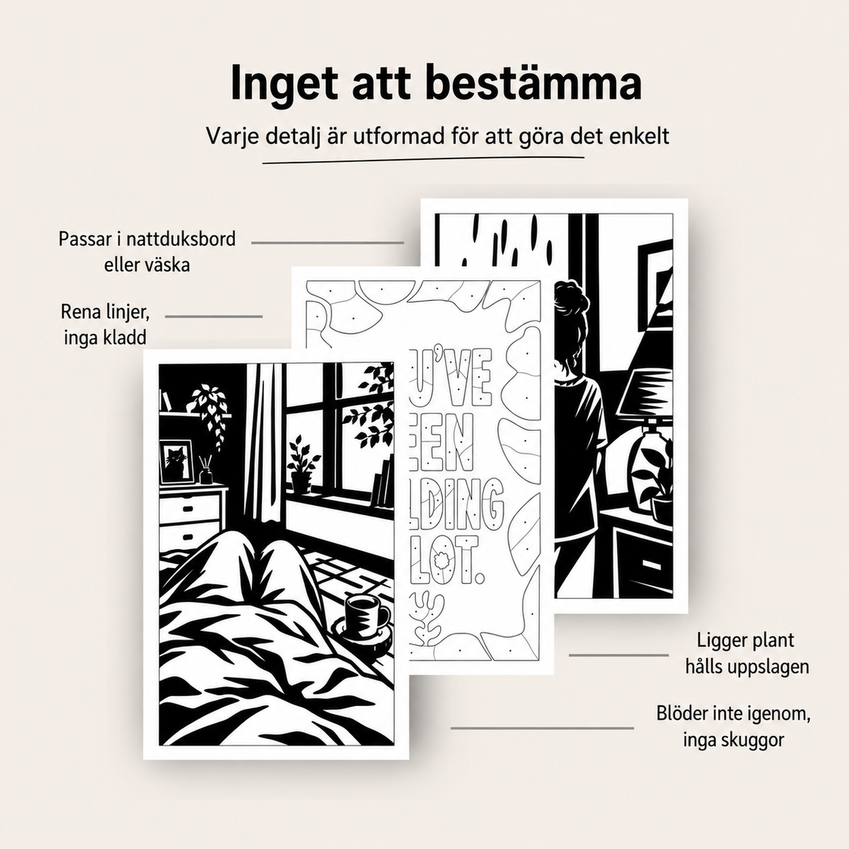 Målarbok i en färg – Resetutgåvan®